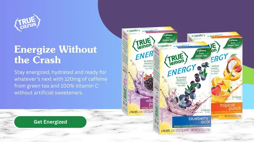 Energize Without The Crash With True Citrus