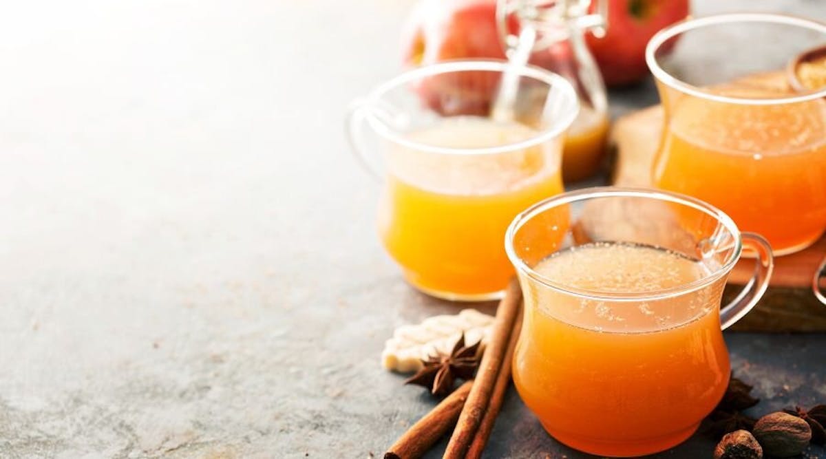 Spiced Apple Fizz