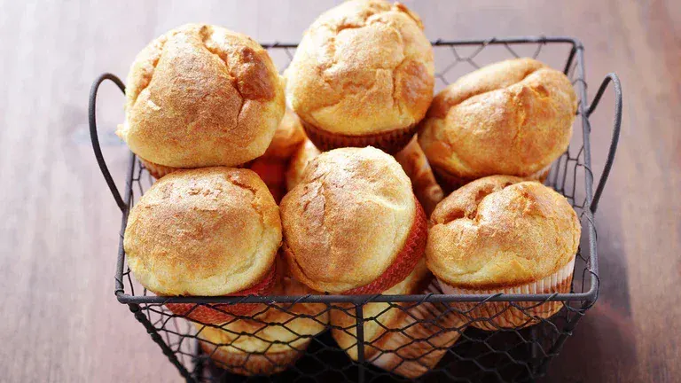 muffins in a basket