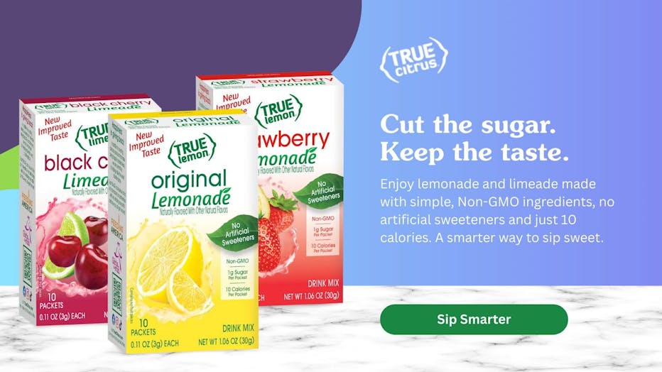 Drink Less Sugar With True Citrus Lemonades & Limeades