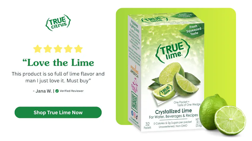 True Citrus “Love the Lime”.