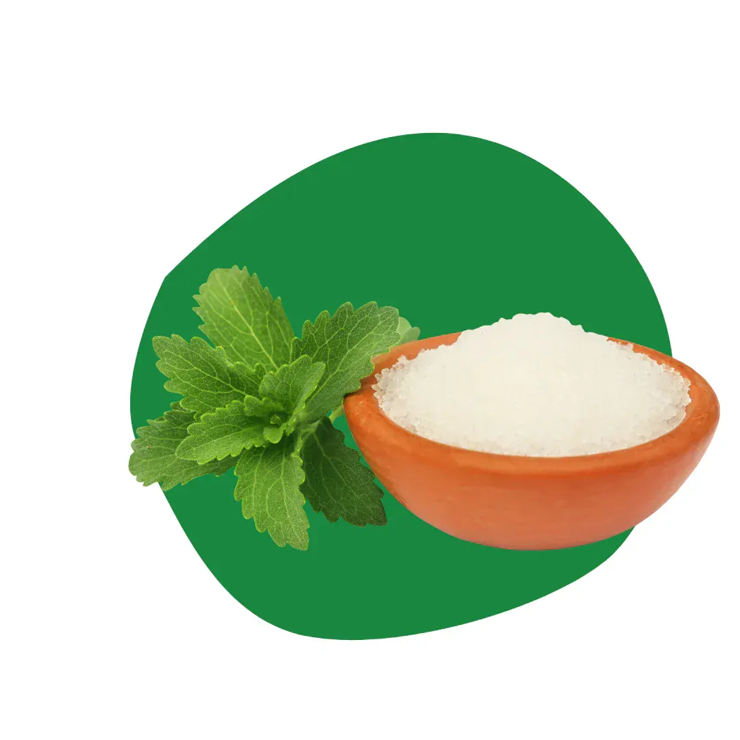 A graphic of a bowl of Stevia.