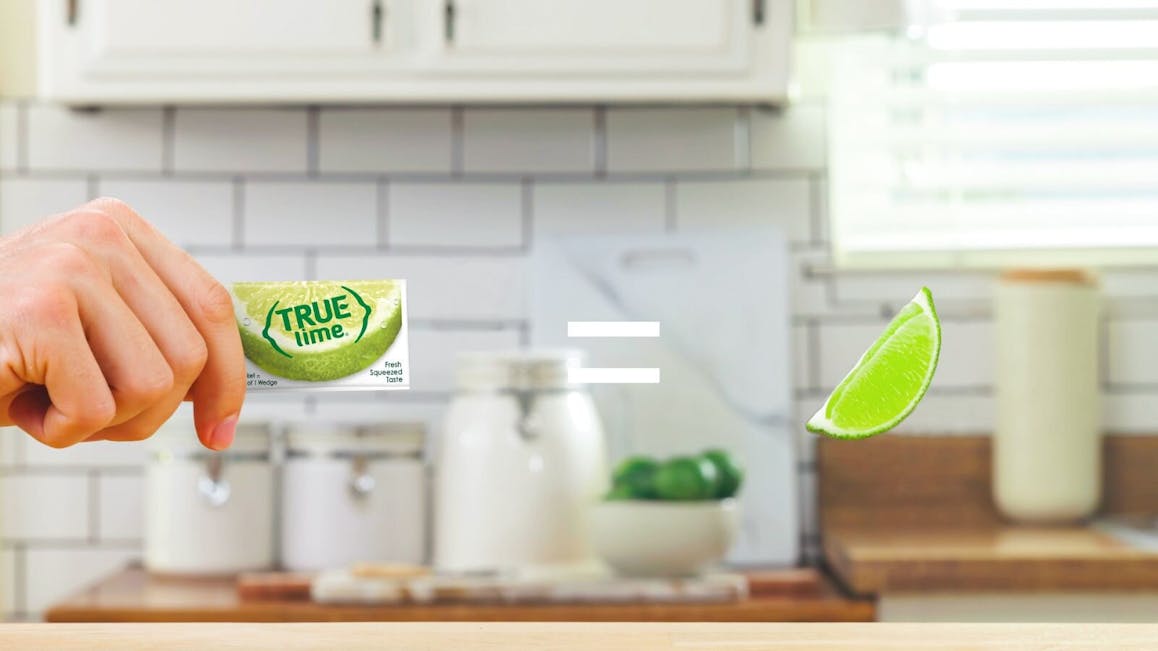 One Packet Of True Lime Crystallized Lime Equals One Wedge