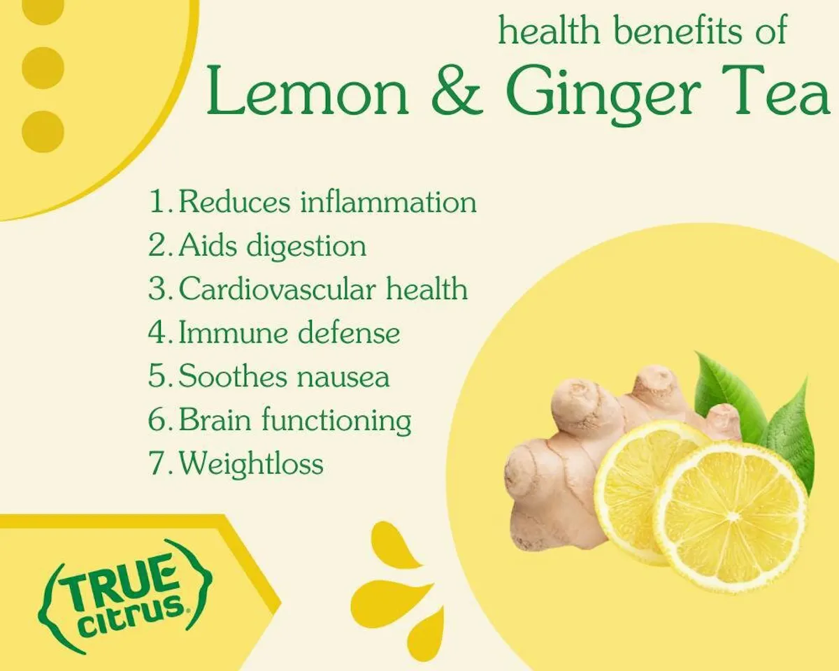 Lemon Ginger Tea Benefits | Explore Health Perks